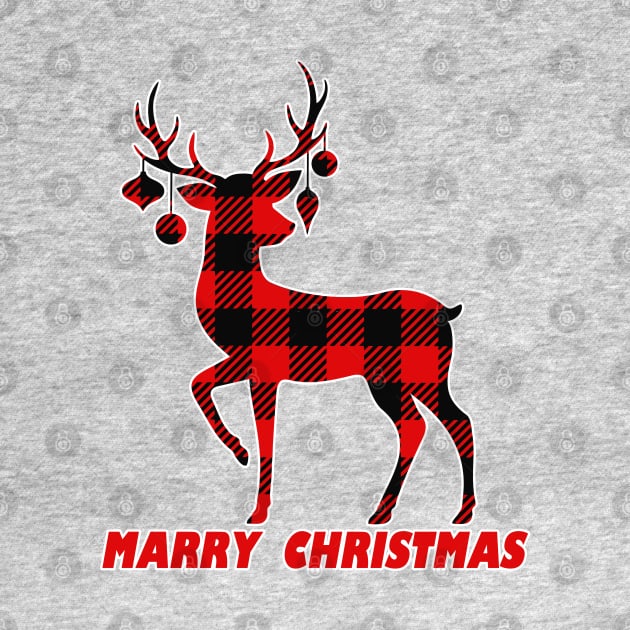 Buffalo Plaid Christmas by AdeShirts